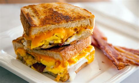 Bacon egg and cheese grilled cheese. Things To Know About Bacon egg and cheese grilled cheese. 